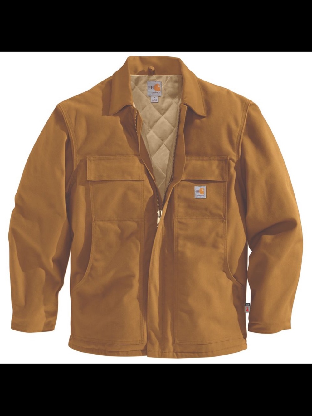 Carhartt FR Duck Traditional
Coat Quilt Lined size XL NWT